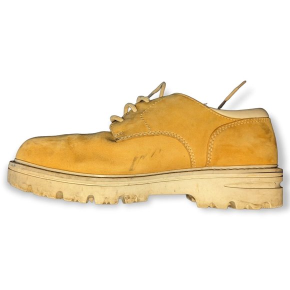 TIMBERLAND 59006 0978 Wheat Nubuck Leather Plain Toe CASUAL OXFORDS Size 9 1/2 M - Picture 3 of 9